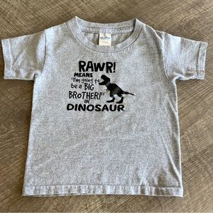 4/$16 Boy’s 4T Pregnancy Announcement T-Shirt
